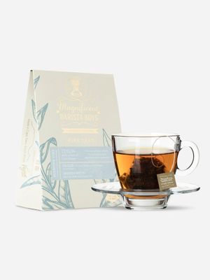 magnificent barista boys ceylon tea with cornflower