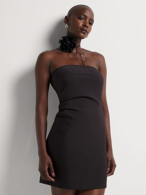 Y&G Ruched Boobtube Mini Dress