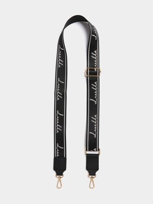 Luella Branded Tonal Jacquard Strap