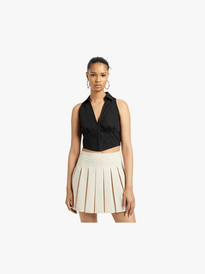 Y&G Pleated Mini Skirt