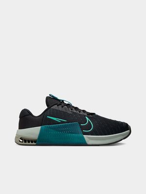 Mens Nike Metcon 9 Black/Teal Training Shoes