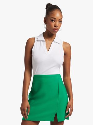 Y&G Front Slit Mini Skirt