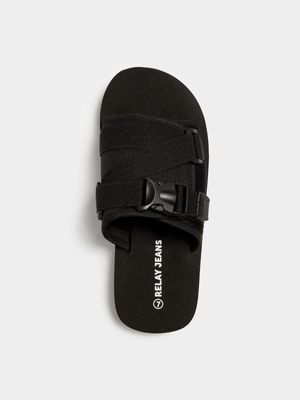 Men's Relay Jeans Utility Black Slide