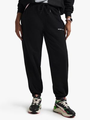 Redbat x Pabi Cooper Black Unisex Sweatpants