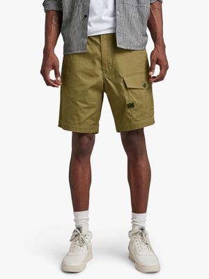 G-Star Men's Sport Trainer Olive Shorts