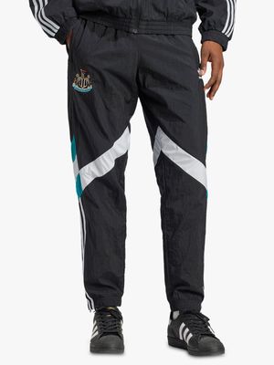 Mens adidas Newcastle United Originals Black Trackpants