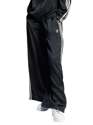 adidas Originals Women's Satin Wide Leg Back Track Pants