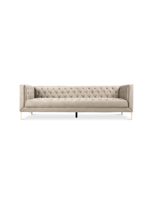 Carin 4 Seater Fibre Guard Velvet Couch