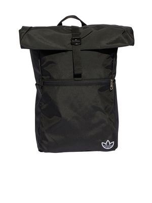 adidas Originals Unisex Rolltop Black Backpack