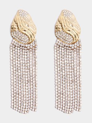 Luella Diamante Chandelier Earrings