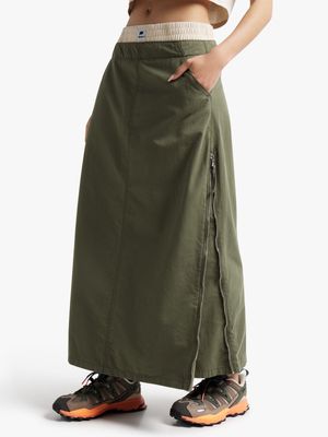 Redbat Women's Green Skirt