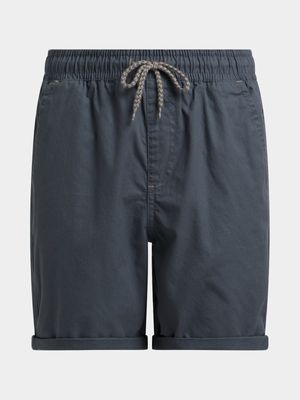 Jet Younger Boys Petrol Woven Shorts