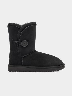 Women's UGG Black Bailey Button II Boots