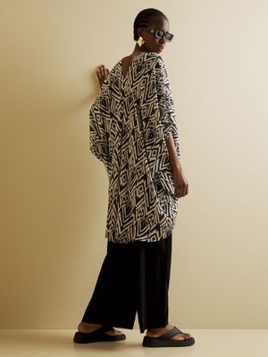 Women's Iconography Kaftan Blouse