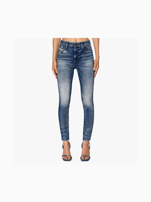 Women's Diesel Blue 1984 Slandy-High L32 Jeans