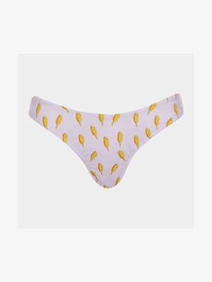 Women's Granadilla Swim Pink Lollies Cheeky Bikini Bottoms