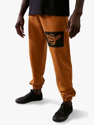 Men's Mami Wata Brown Banana Block Sweatpants