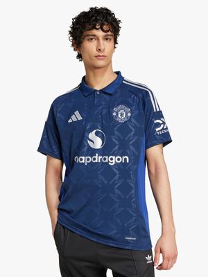 Mens adidas Manchester United Away 24/25 Stadium Jersey