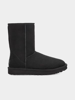 Women's UGG Black Classic Short II Boots