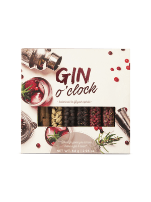 gin o'clock botanical infusion collection