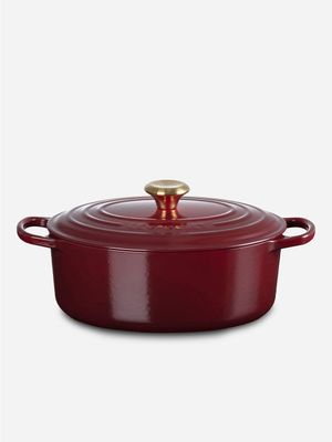 Le Creuset Signature Oval Casserole Rhone 29cm