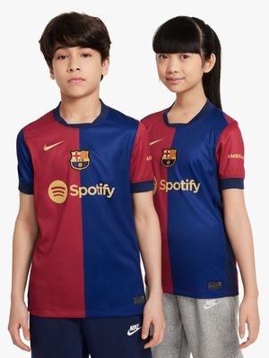 Junior Nike FC Barcelona Home 24/25 Stadium Jersey