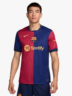 Mens Nike FC Barcelona 24/25 Stadium Home Jersey