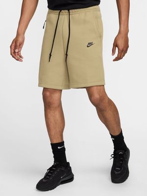 Nike Men's NSW Tech Fleece Olive Shorts