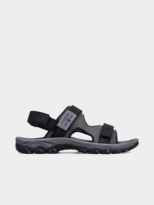 Men's Jeep Black Carve Sandals