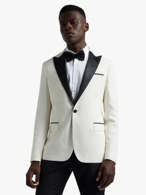 Fabiani Men's White Tuxedo Jacket