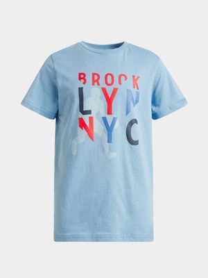 Jet Younger Boys Blues Brooklyn T-Shirt