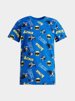 Jet Younger Boys Blue Batman T-Shirt