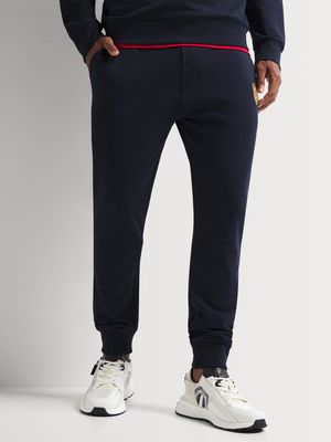 Fabiani Men's Iconic Core Navy Sweat Pants