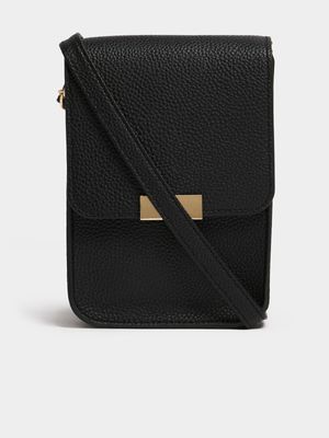 Jet Women's Black/Gold Phone Bag