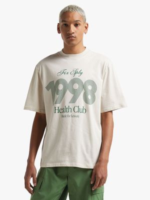 Men's Stone Health Club Graphic Top