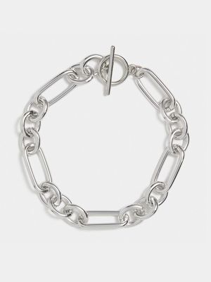 Men's Silver Mutli Link Bracelet