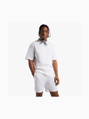 Men's White Essential Shorts