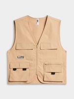 Space Available | Recycling Utility Vest Black | Outerwear