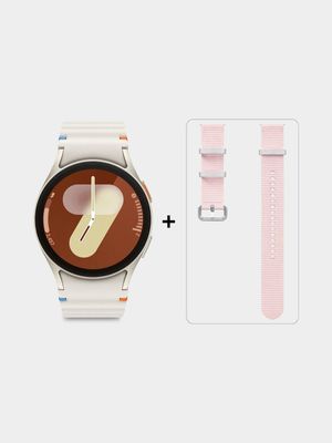 Samsung Galaxy Watch7 40mm Bluetooth Beige + Pink Band