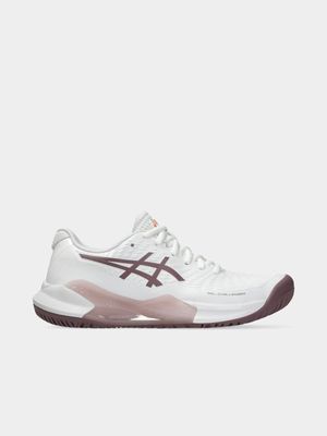 Women's Asics Gel-Challenger 14 White/Mauve Court Shoes