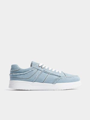 Men's Blue Denim Sneakers