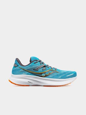 Mens Saucony Guide 16 Blue/Orange Running Shoes