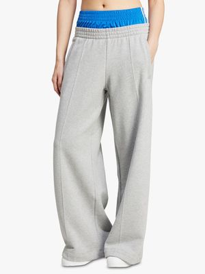 adidas Originals Women's KSENIASCHNAIDER 2-In-1 Grey Sweatpants