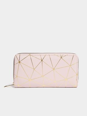 Jet Women's Cream Geo Purse