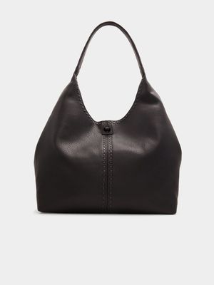 Women's Call It Spring Black Rocker Shoulder Bag