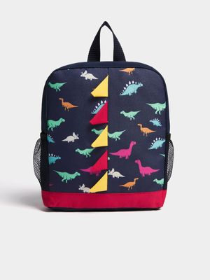 Jet Younger Boys Multicolour 3D Dino Back Pack