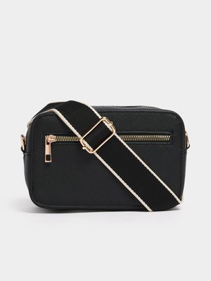 Women's Black Crossbody Bag