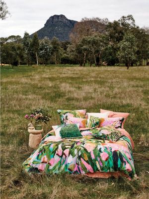 Linen House Just Start Somewhere Duvet Cover Set