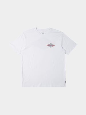 Boy's Billabong White Crayon Wave T-Shirt