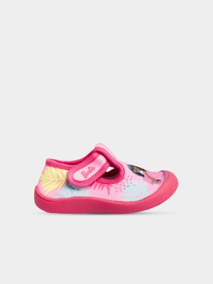 Gilr's Barbie Pink Aqua Sandals